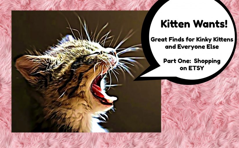 Kitten Wants!          Part One:  Kinky Shopping on Etsy