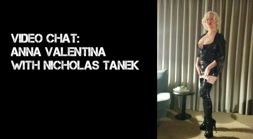 VIDEO CHAT: Anna Valentina with Nicholas Tanek