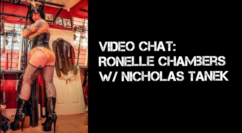 VIDEO CHAT: Ronelle Chambers w/ Nicholas Tanek