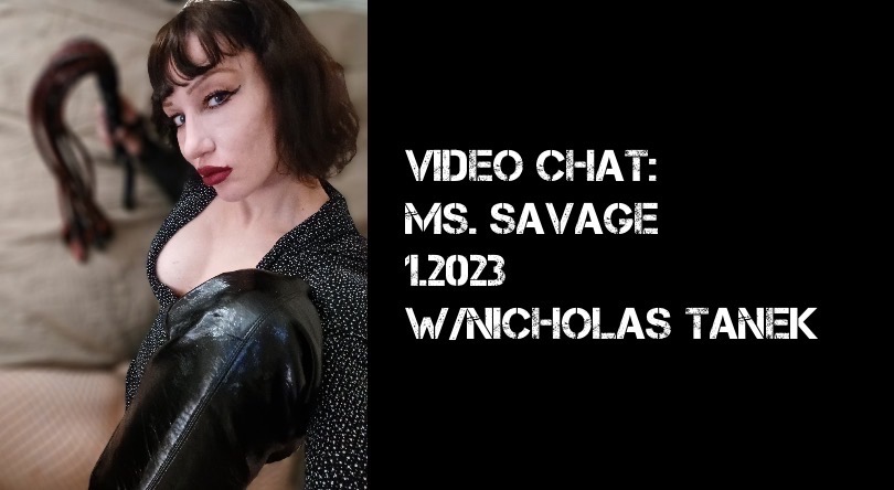 VIDEO CHAT: Ms. Savage – 1.2023