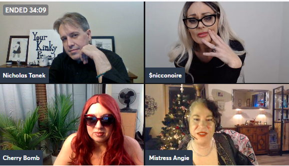 VIDEO: New Year's Day 2023 w/ Nicco Noire, Mistress Angie, & Cherry